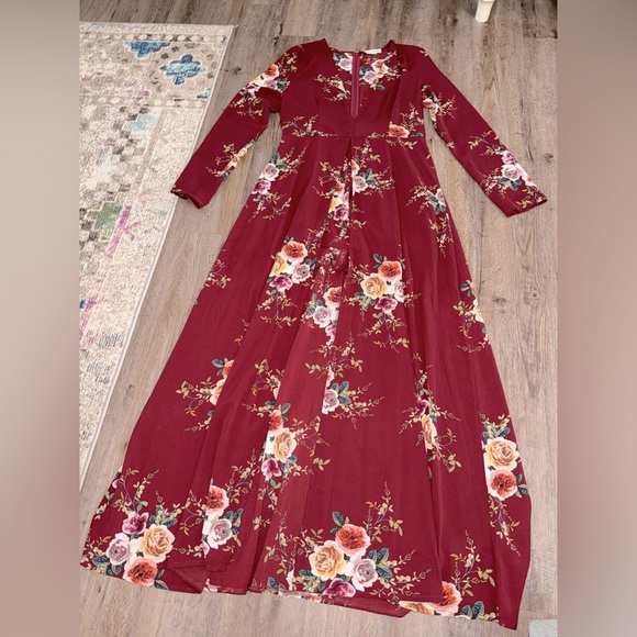 Southern Fried Chics • Floral Duster Romper - Picture 2 of 10